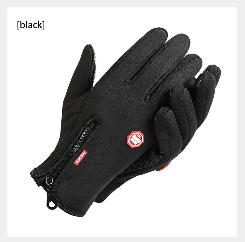 Winter Gloves For Men Women Touchscreen Warm Outdoor Cycling Driving Motorcycle Cold Gloves Windproof Non Slip Gloves 