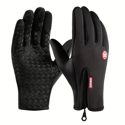 Winter Gloves For Men Women Touchscreen Warm Outdoor Cycling Driving Motorcycle Cold Gloves Windproof Non Slip Gloves 